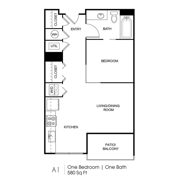 Floor Plans of Seven Skies in Sandy, UT