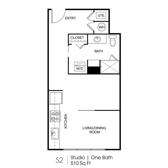 Floor Plans of Seven Skies in Sandy, UT