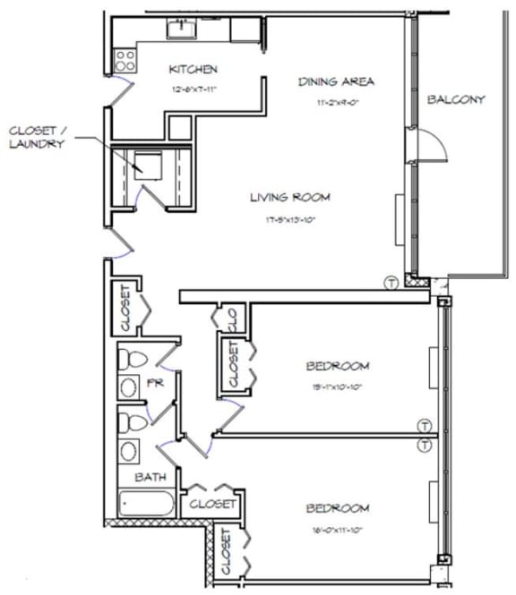 Floor Plan  B05 (Workforce Housing)