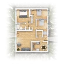 Floor Plan  Apartment 3 Bedroom
