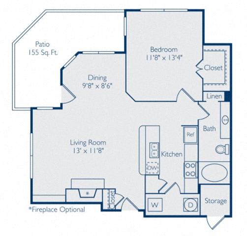 1, 2, & 3 Bedroom Apartments in Plano, TX | Floor Plans