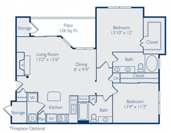 1, 2, & 3 Bedroom Apartments in Plano, TX | Floor Plans