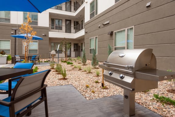 Grilling Stations at Encore at Boulevard One, Denver