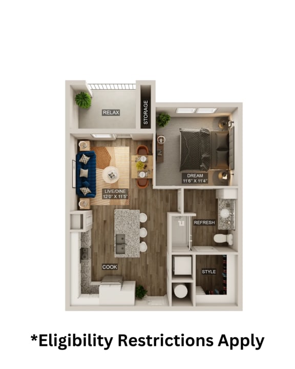Floor Plan  A1 - Affordable