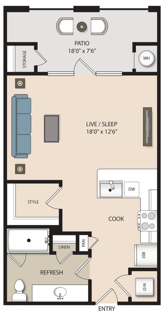 e1 floor plan layout at mela&#x27;s luxury apartments