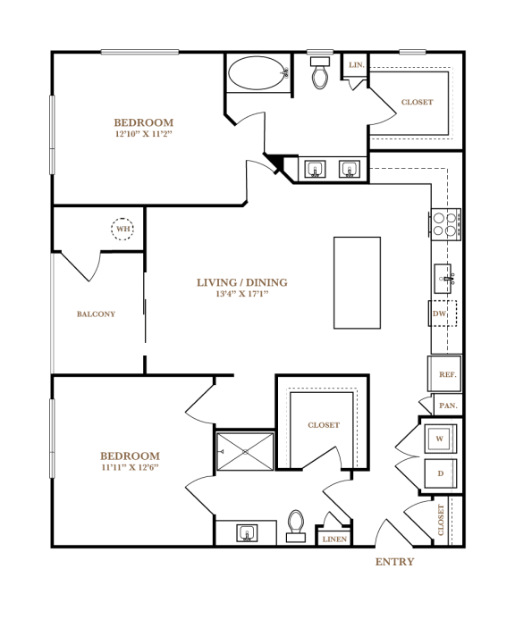 Floor Plan  B2 Floor Plan at Escape at Arrowhead