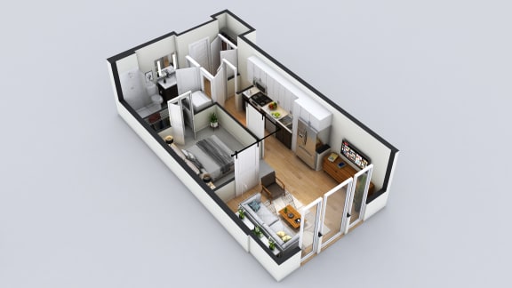 Floor Plan  sa blanca floor plan layout at epoque golden apartments