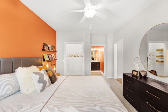 Spacious Bedrooms With En Suite Bathrooms at Abberly Avera Apartment Homes by HHHunt, Manassas, VA