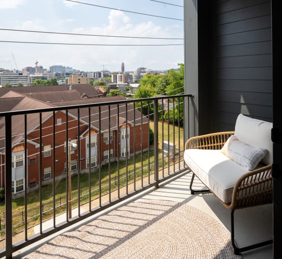 Balcony at Abberly Foundry Apartment Homes, Nashville
