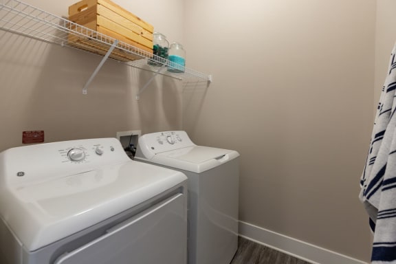 Laundry area at Abberly Liberty Crossing Apartment Homes, North Carolina, 28269