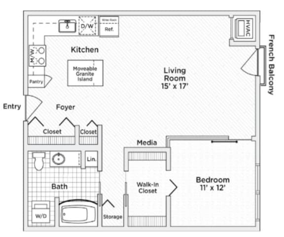 Annex 761 1 Bed/1 Bath