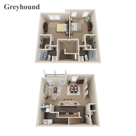 Greyhound floor plan