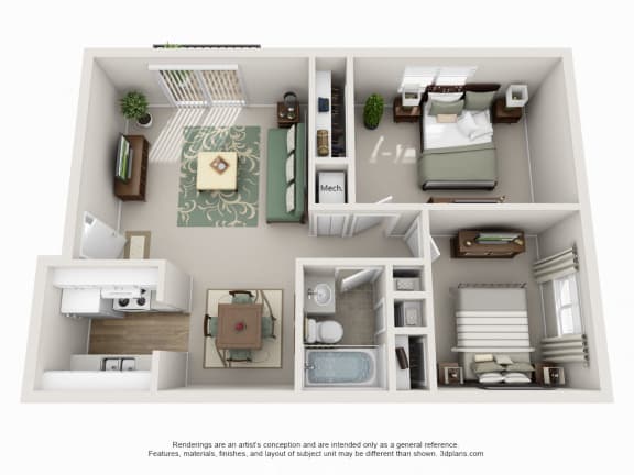 Floor Plans Of Camelot Village In Omaha NE