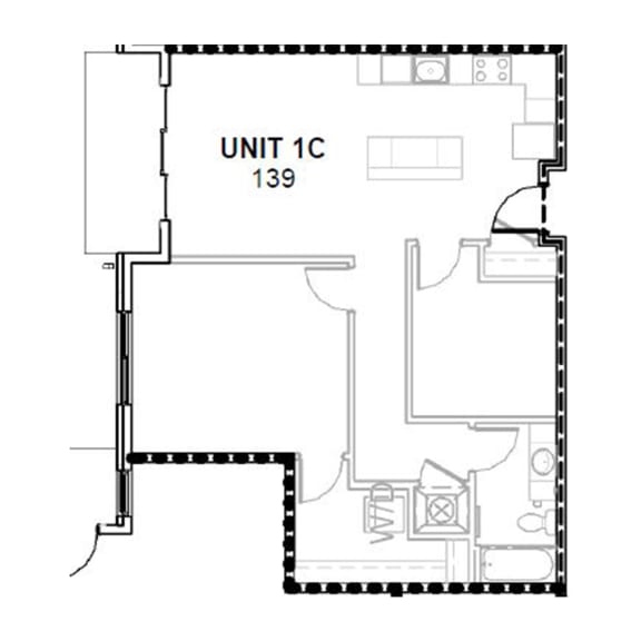 Floor Plans of Echo Park in Omaha, NE