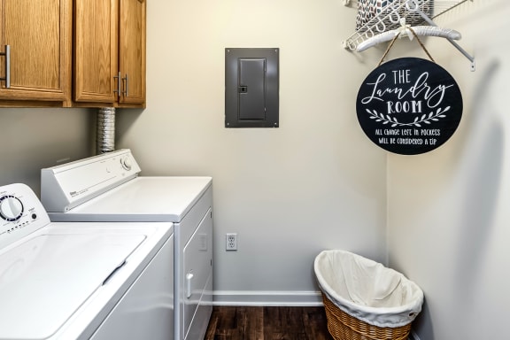 In Home Full Size Washer And Dryer at The Larimore, Omaha