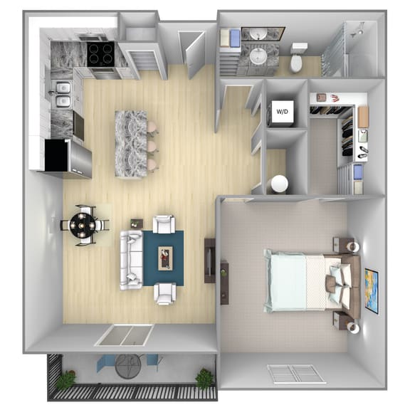 Unit B2 Floor Plan