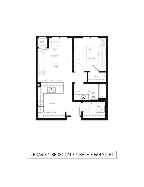 Floor Plan  Gabella at Parkside Cedar Floorplan