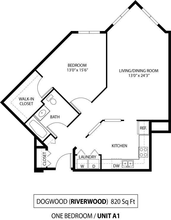 Floor Plan  Dogwood floorplan at The Riverwood, Lilydale, 55118