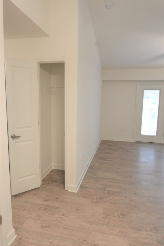 Wood Floor Living Room at Shenandoah Properties, Lafayette, IN, 47905
