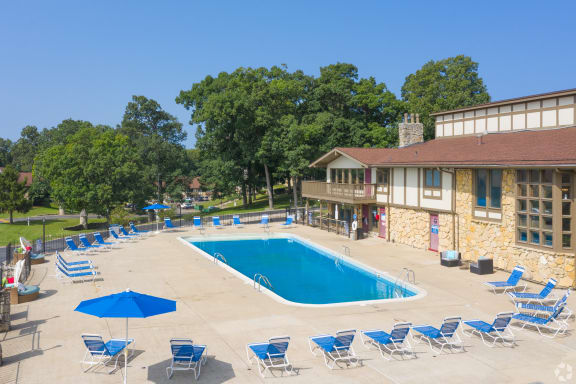 Invigorating Swimming Pool at Castle Point Apartments, Indiana, 46637