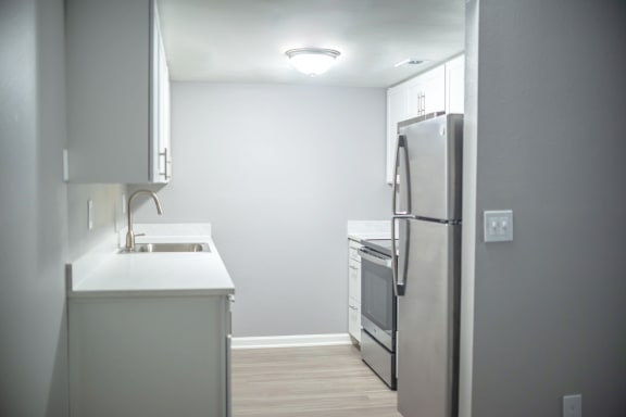 Renovated Kitchen at Fernwood Grove Apartments, Florida