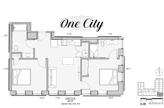 Floor Plan  Residence - D1.A