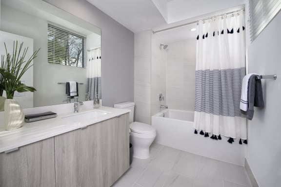 Luxurious Bathroom at Regatta at New River, Fort Lauderdale, FL, 33301