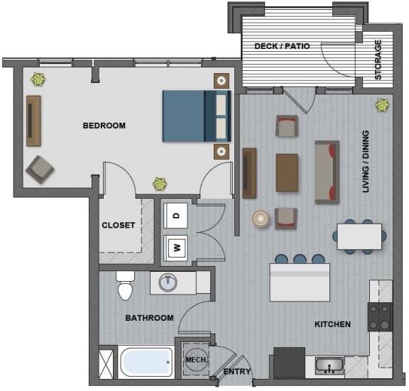 Fuller Floor Plan at The Edison at Riverwood, Hermitage, Tennessee
