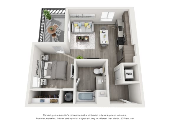 Aiya Apartments S1 Floor Plan