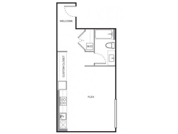 4730 California Apartments Genessee Floor Plan