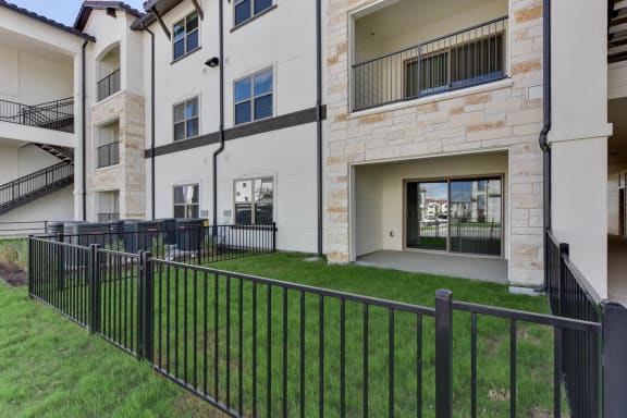 Private Yards Available