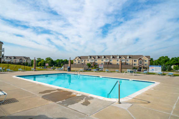 Outdoor Pool with Wi-Fi at Colonial Pointe at Fairview Apartments in Bellevue, NE