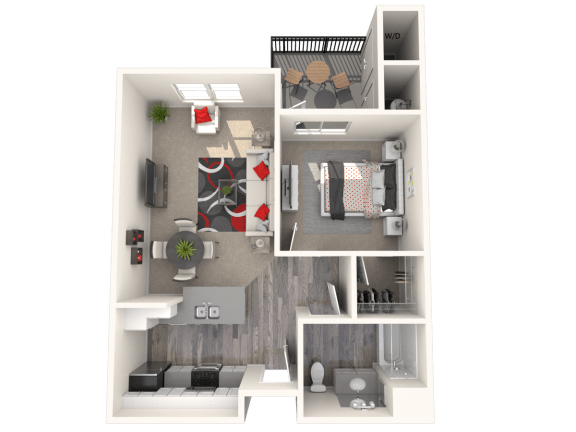 Mission Floor Plan Mission Floor Plan at 55+ FountainGlen Seacliff, California