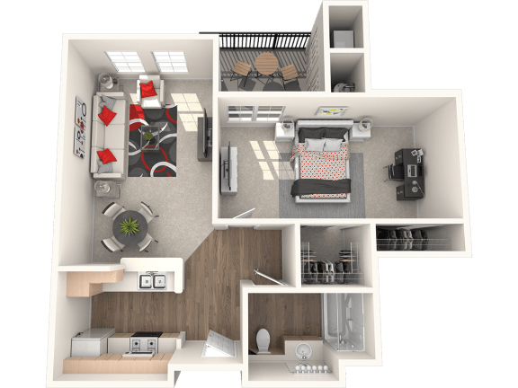 San Miguel Floor Plan at 55&#x2B; FountainGlen Stevenson Ranch, Stevenson Ranch, California