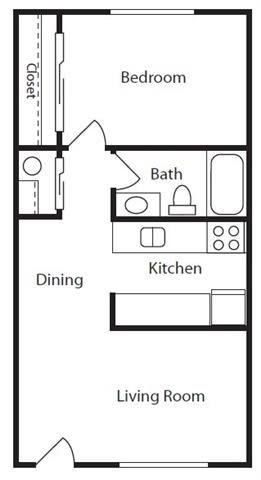 Floor Plan  Wisteria Walk Apartments 1 Bed 1 Bath Floor Plan