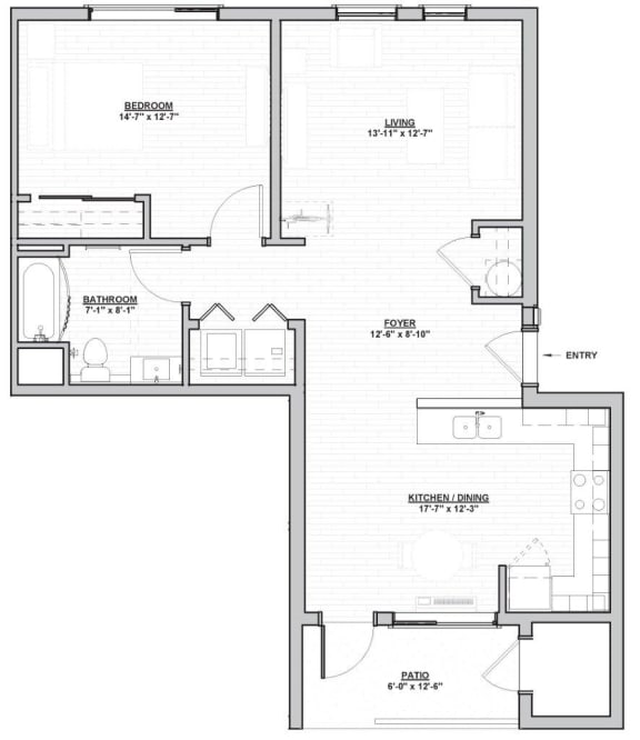 Outpost 44 Apartments Blann Floor Plan