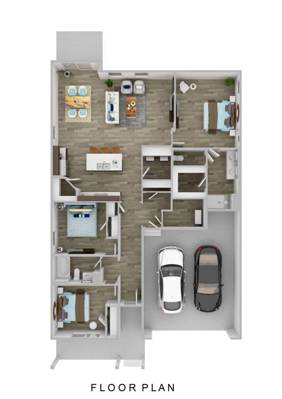 Floor Plans of Cottonwood Hollow near Longmont, CO