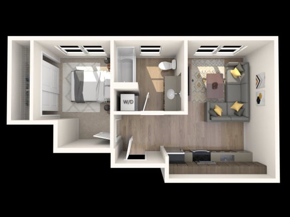 BEAM Apartments B 11.1 Floor Plan