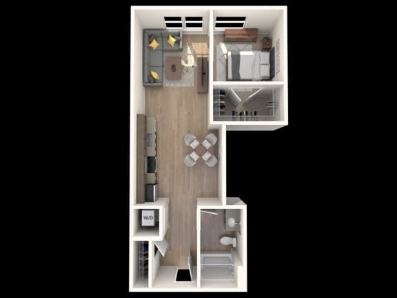 BEAM Apartments B 8.1 Floor Plan