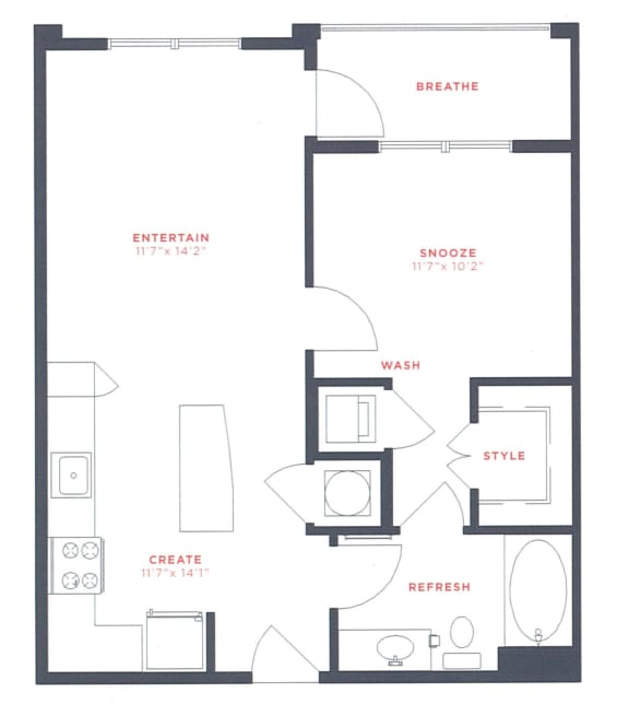  Floor Plan A1 Corporate Gold Utility Package