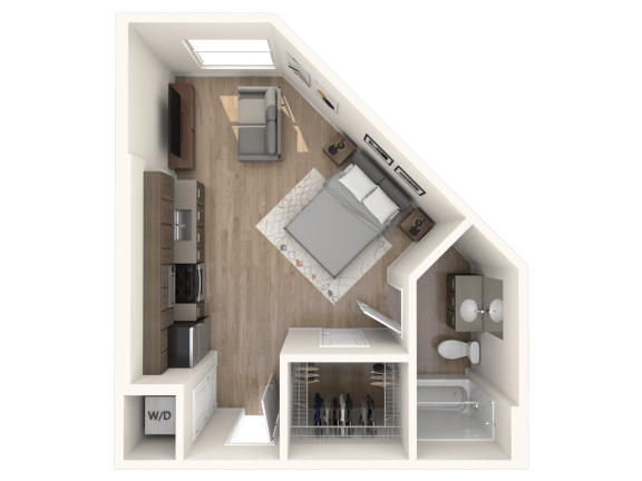 BEAM Apartments S8.1 Floor Plan