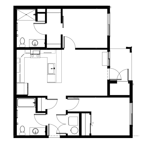 Solis at Petrosa 2x2 Flat Floor Plan