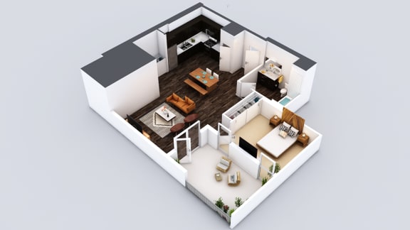 The Fifty Five Fifty A3 Floor Plan