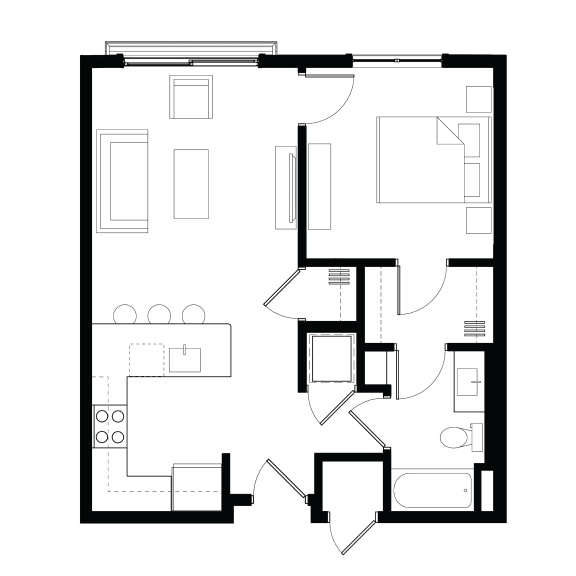 Zen Apartments Moonstone Floor Plan