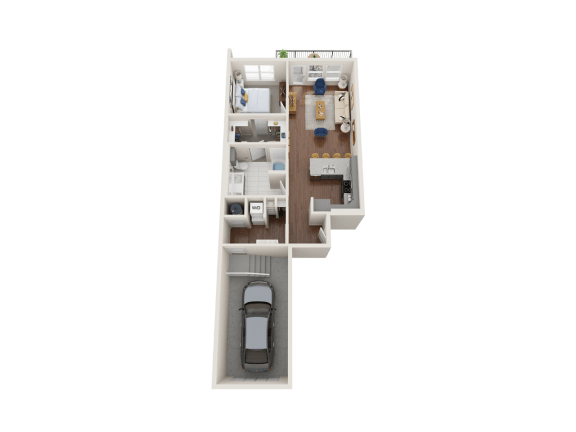 Iris Floor Plan at PARK40, Broomfield, CO