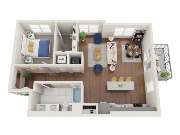 Pentas Floor Plan Pentas Floor Plan at PARK40, Broomfield, CO, 80023