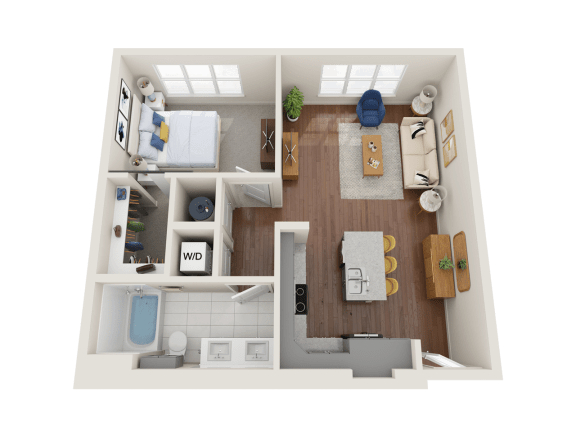 Verbena Floor Plan Verbena Floor Plan at PARK40, Broomfield, 80023