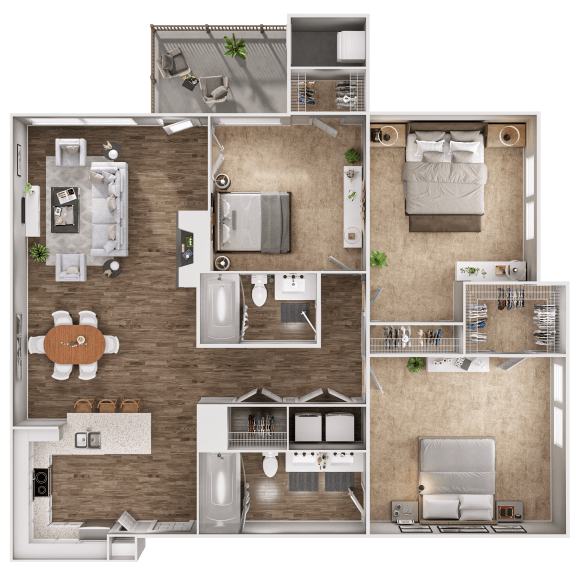 Floor Plans of Greys Harbor Lake Norman in Huntersville, NC