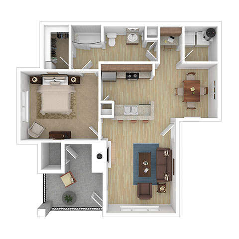  Floor Plan A1B