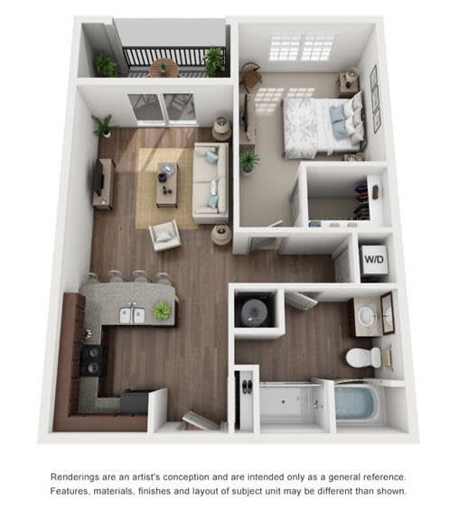 a1 renovated floor plan